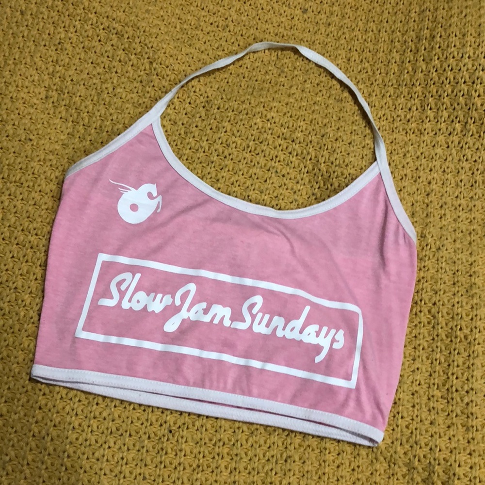 Halter crop top size m